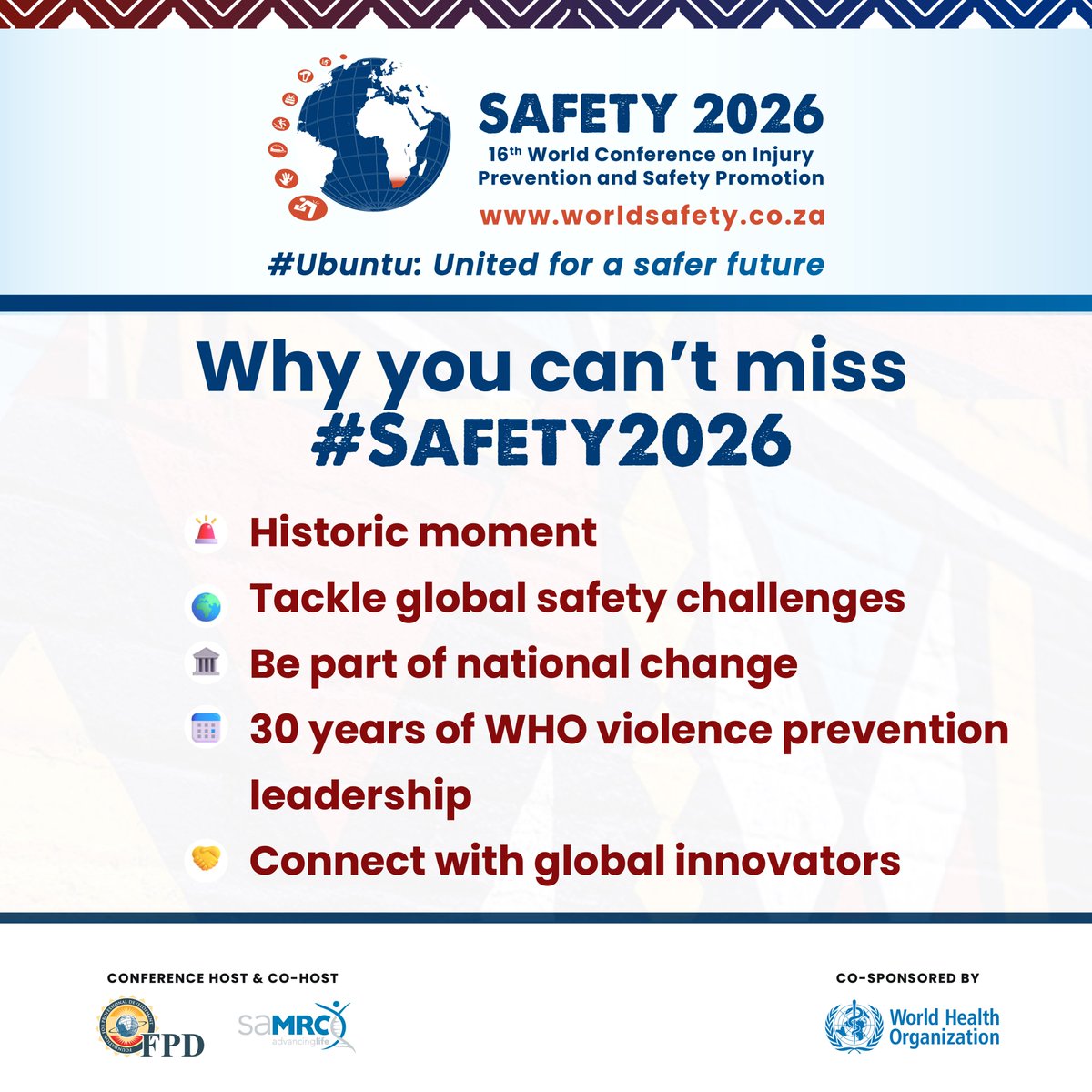 World Conf. Injury Prevention & Safety Promotion tweet media