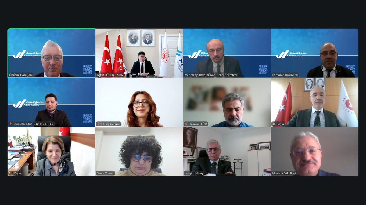 Mesleki Yeterlilik Kurumu (MYK) Başkanımız Aşkın Tören, YÖKAK Kalite Kurulu Toplantısına Katıldı

Mesleki Yeterlilik Kurumu (MYK) Başkanımız ve Yükseköğretim Kalite Kurulu (YÖKAK) Kurul Üyesi Sayın Aşkın Tören, çevrimiçi olarak gerçekleştirilen YÖKAK Kalite Kurulu Toplantısına