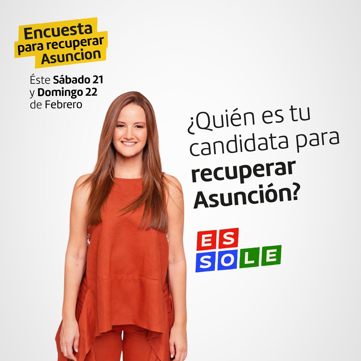 6/ ¿Quién es tu candidata para recuperar Asunción? #EsSole