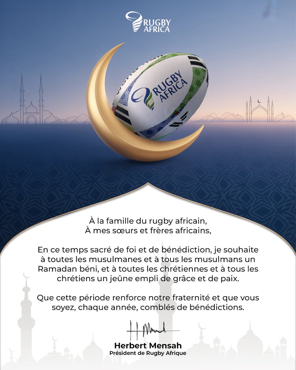 Image for the Tweet beginning: Un message d’unité, de foi