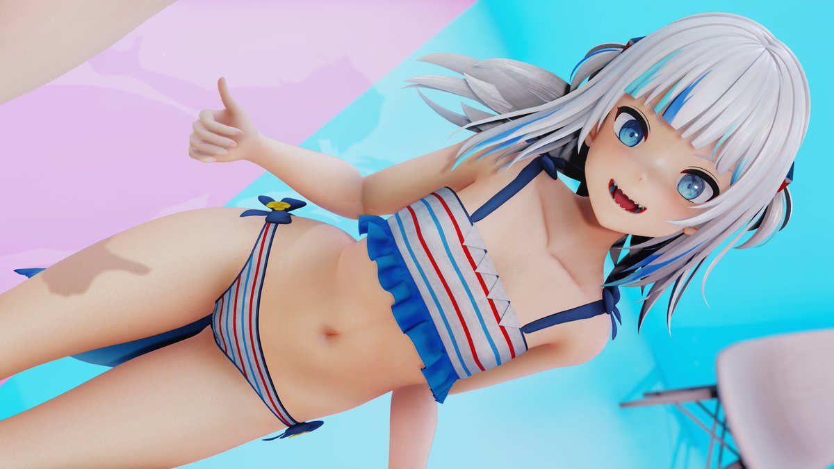 DeKirbySquad's tweet photo. Guess who's back~ 💙
#gawrt https://t.co/m4wgs5PmME