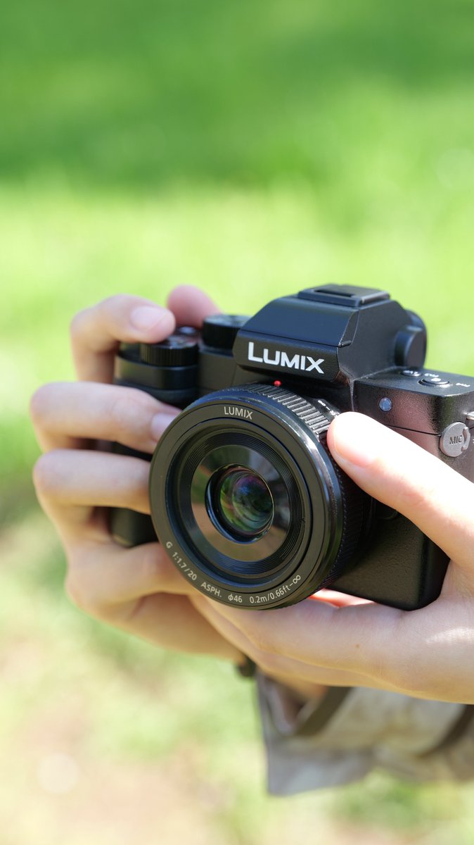 LUMIX G100D × LUMIX G 20mm/F1.7 II ASPH.