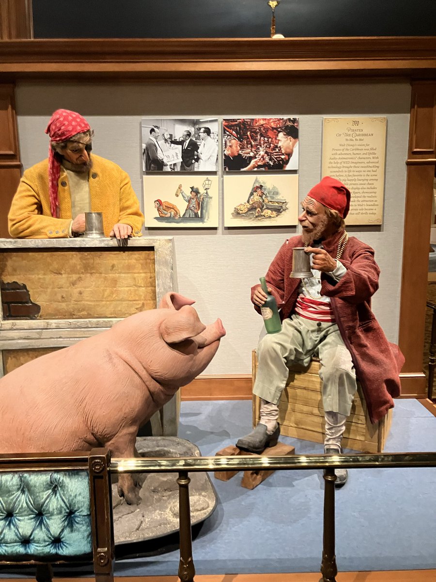 アナハイムのディズニーギャラリーみたいなとこ行ったら神展示しかなく