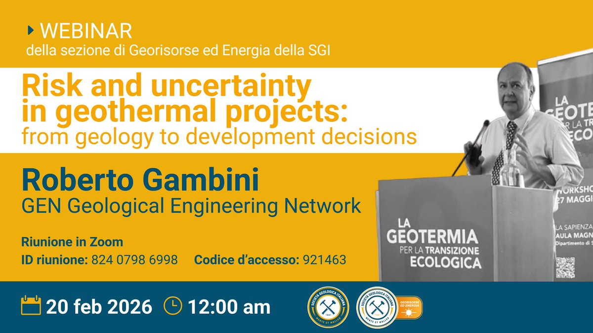 Società Geologica It tweet media