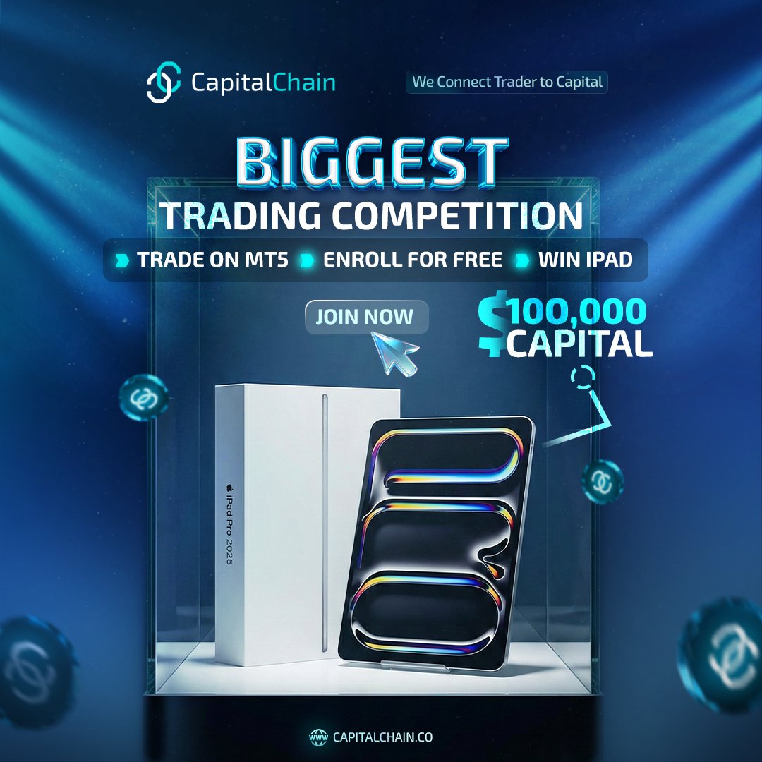 theCapitalChain's tweet photo. Shout out to all CC trading Talents, Don't miss the opportunity🫵