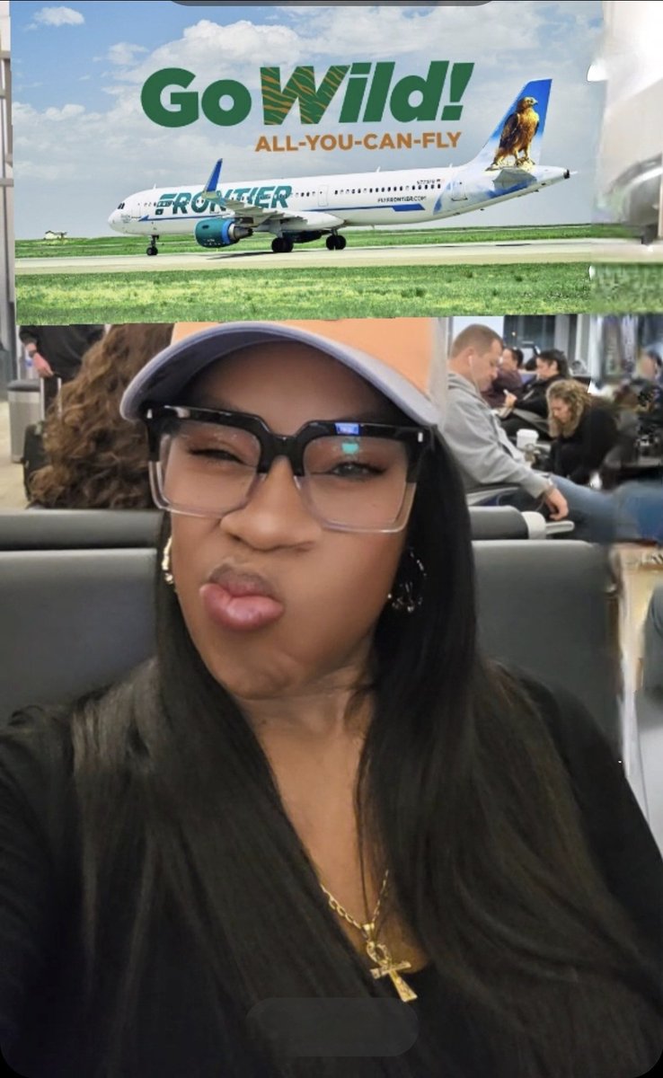 Icey815's tweet image. I made it to ATL for my 1st #daytrip on the Go Wild Pass with @FlyFrontier