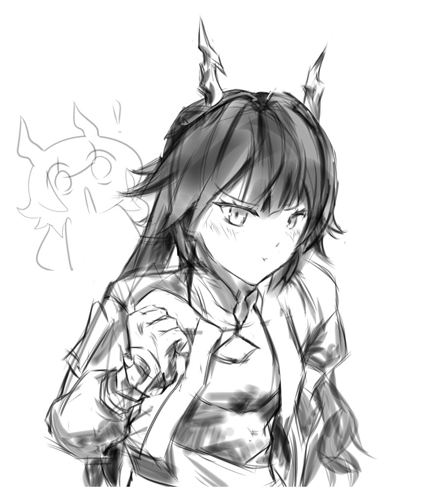 dao_yu27's tweet photo. 草稿
#イラスト練習中 #イラスト #絵画 #絵 #アークナイツ #ArknightsEndfield #チンセンユー #ChenQianyu #アークナイツエンドフィールド https://t.co/F73YFzfYba