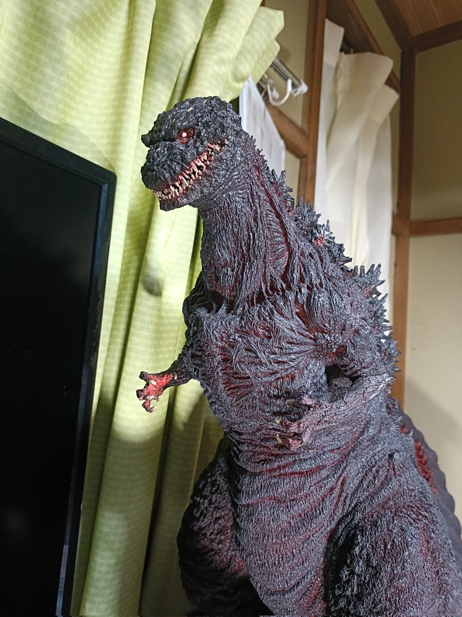 シン・ゴジラの雛形を入手した　この世で一番かっこいい造形物だ