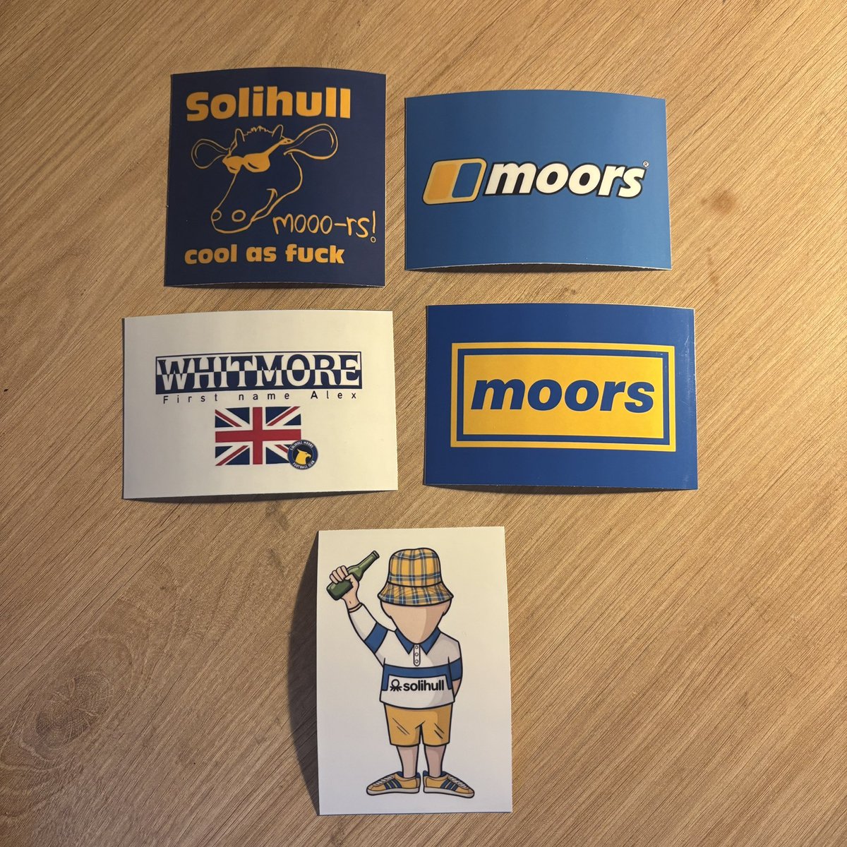 New stickers available !

20 - £5
50 - £10
100 - £15

+ 1.60 Postage

Please Message Me To Purchase.

#SMFC #SolihullMoors