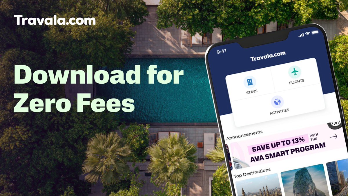 Secret app-only rates? Yes pls 😍

Top up the built-in wallet, book flights/hotels, no extra costs!

travala.com/app

Who's got the app installed? Show hands 👇