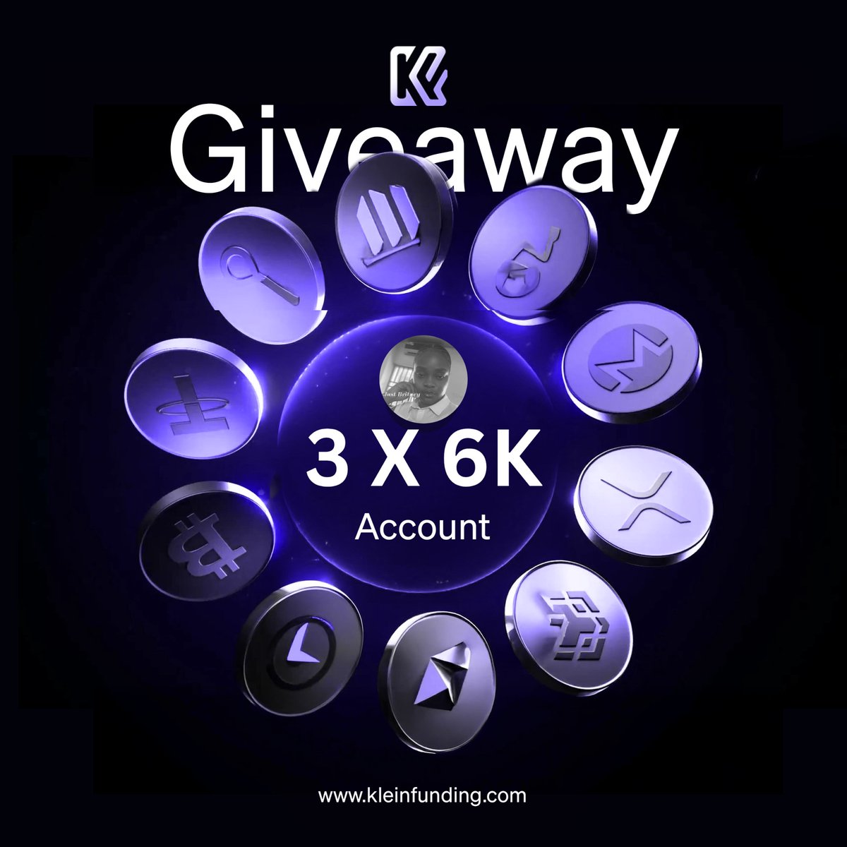 🎁 Giveaway Time 🎁

3 X $6,000 ACCOUNT.

To Participate:

1- Follow <a href="/Gbemhi_Trades/">Gbemi_Trades📊</a> , <a href="/KleinFunding/">Klein Funding</a>🔥

2-Retweet, Like and Tag 3 Friends (traders)

3- Join our Discord Channel: discord.com/invite/RtnKYDn…

4- Join telegram channel
t.me/GbemhiTrades

WINNERS will be announced IN
