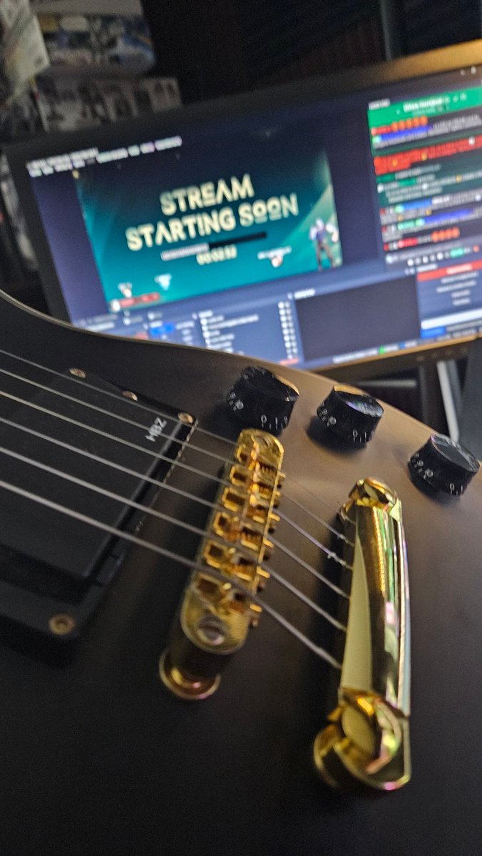 Le retour de la guitare en stream !
Twitch.tv/minhs_art