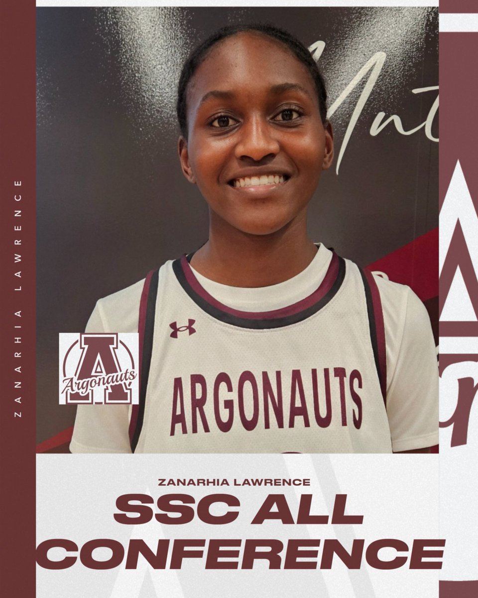 ArgoGBall's tweet photo. Congratulations to Zanarhia Lawrence, SSC All-Conference!! @argohs217 https://t.co/NsgCzvwIXt