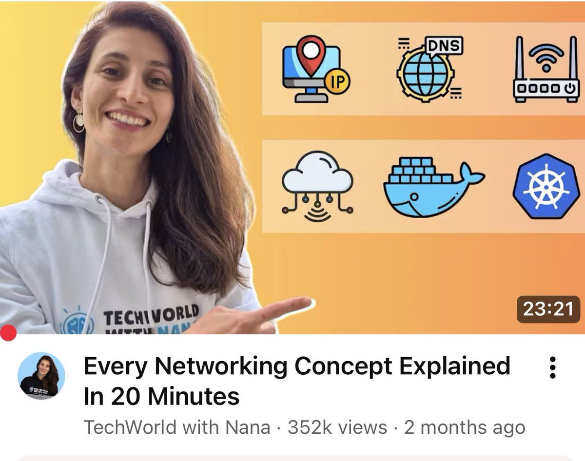 Best quick networking tutorial by TechWorld with Nana. The way she ...