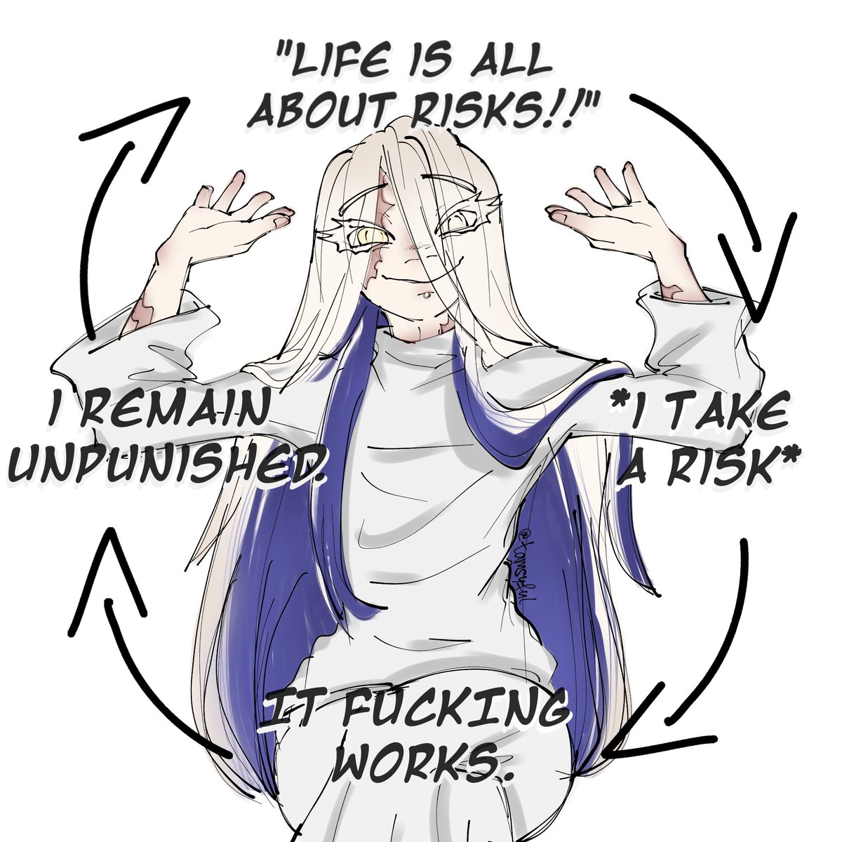 someone shoot him with a rifle
#GACHIAKUTA #GachiArt