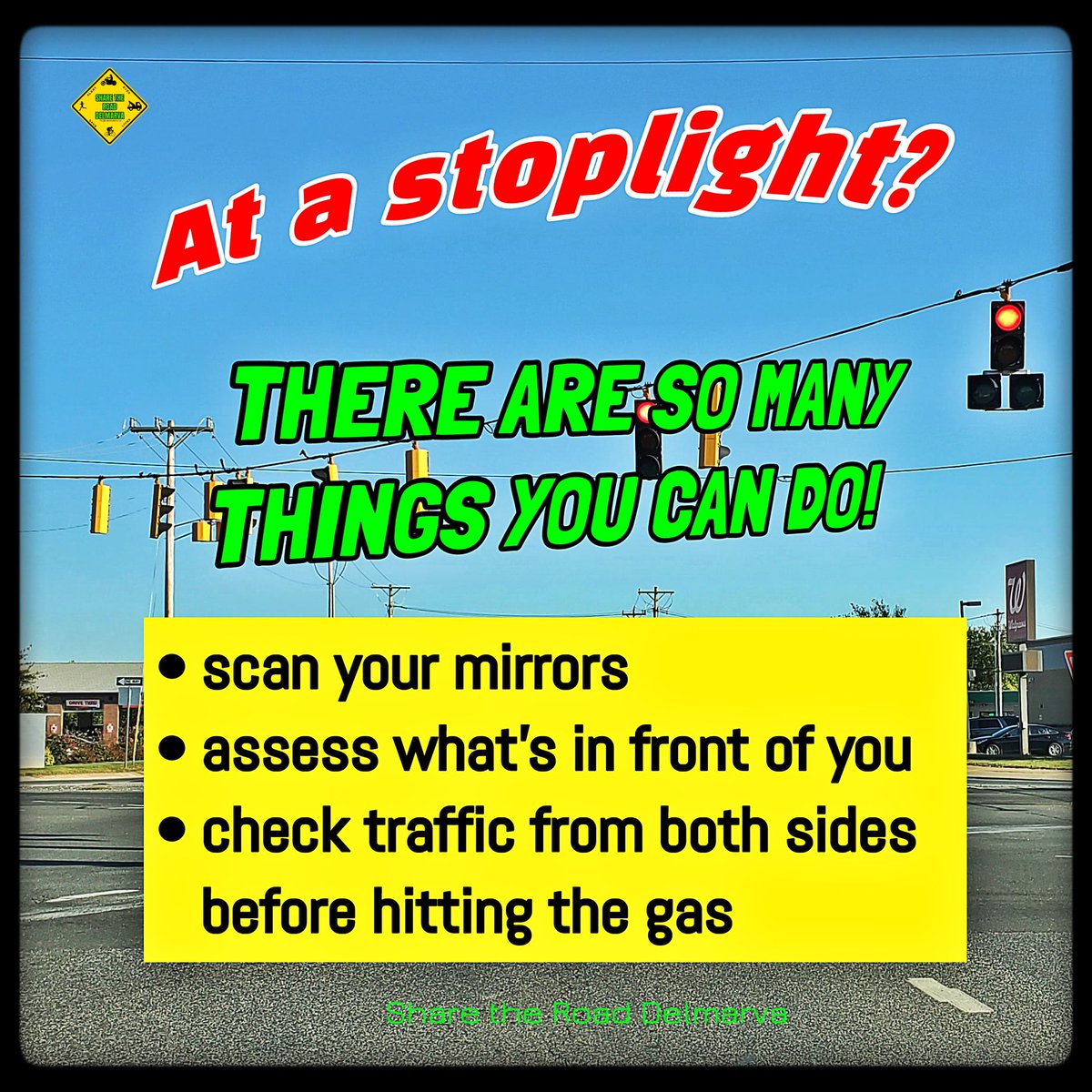 ridesafedp's tweet photo. So many crashes could be avoided if we just stay alert! #AlwaysBeChecking #knowyourspace #drivesmart https://t.co/Vn48asz18b