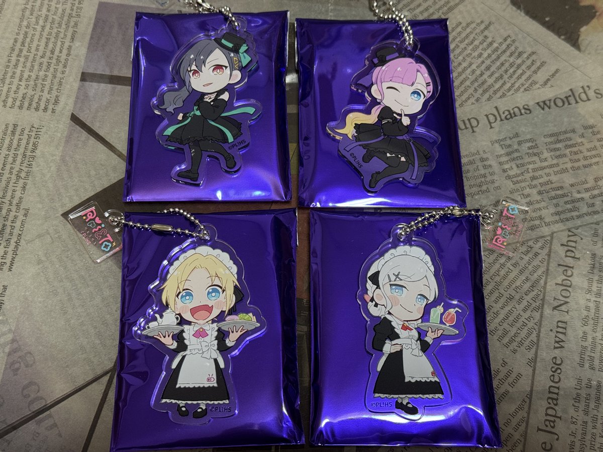 交換】 蓮ノ空5thグッズ Ruri&To PRINCEε>ε> アクリルキーホルダー