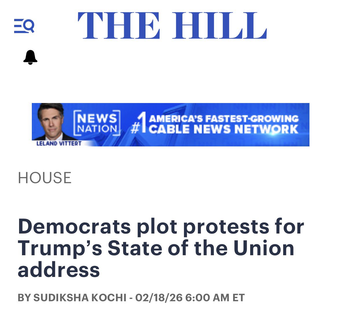 Democrats, just don’t go. Quit playing silly little games. Trump is everything our Founders feared. He has masked thugs lawlessly roaming our streets terrorizing immigrants &amp; citizens. Democrats, no little acts of protest. Go bigger, ALL of you. DO NOT ATTEND the SOTU. Period.