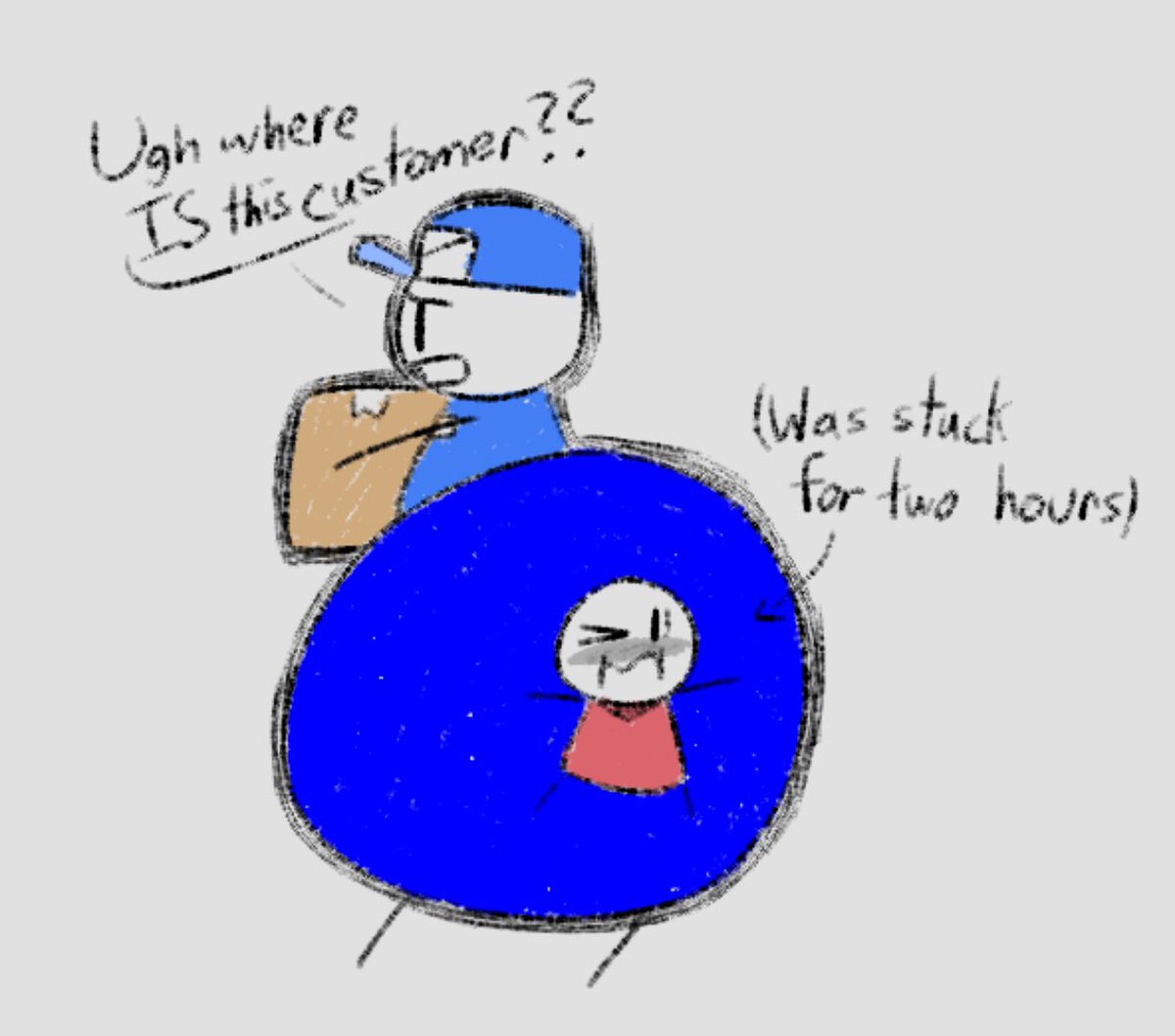 knightmareneigh's tweet image. He does have a color palette, a blue focused one