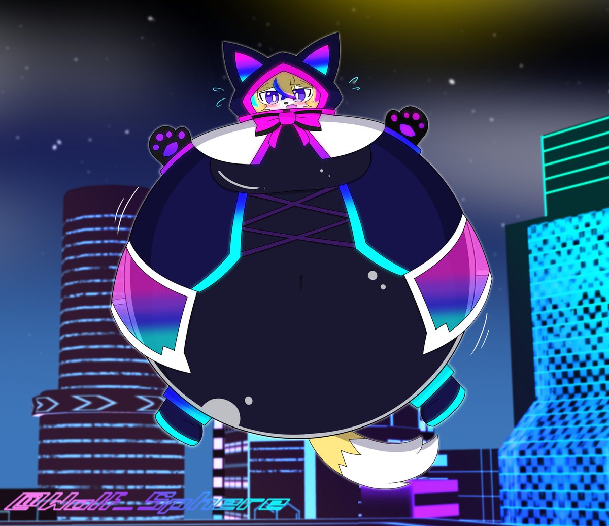 wolf_sphere's tweet image. ﾊﾞﾙﾝﾌｫｲﾝﾁｬﾝ
ﾋﾟｯﾁﾘしてるから🎈になったら光沢が映えるね…