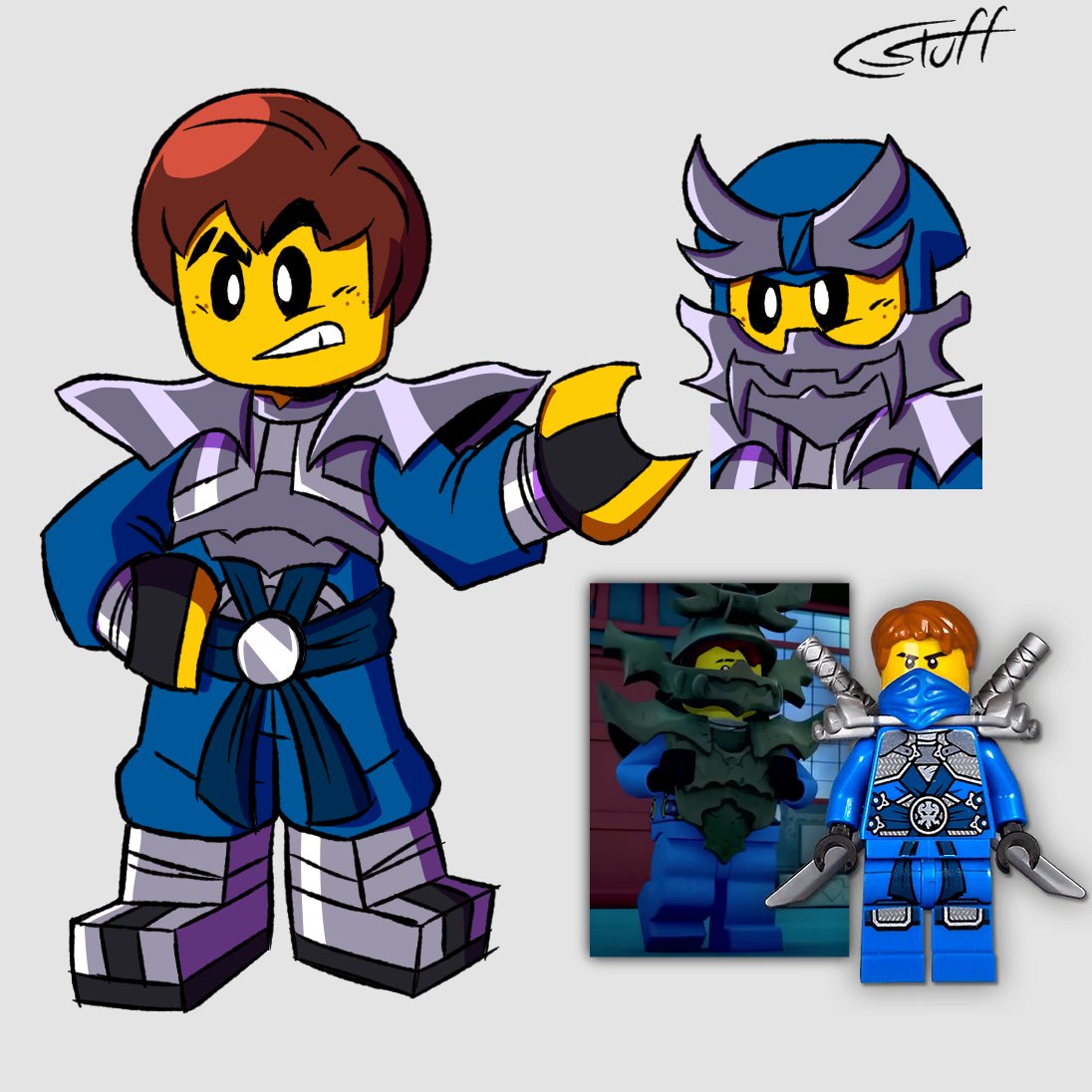 DAY 8 of Drawing every Ninjago minifigure ever

I took a bit more influence from the Stone Warriors armor cuz I thought it'd be cool

Tomorrow is Tournament Cole