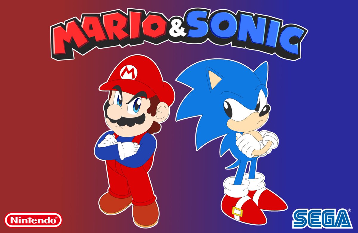Mario and Sonic, Mario vs Sonic.

Doesn’t matter to me. Both are the GOATs.

#SuperMario #SonicTheHedgehog