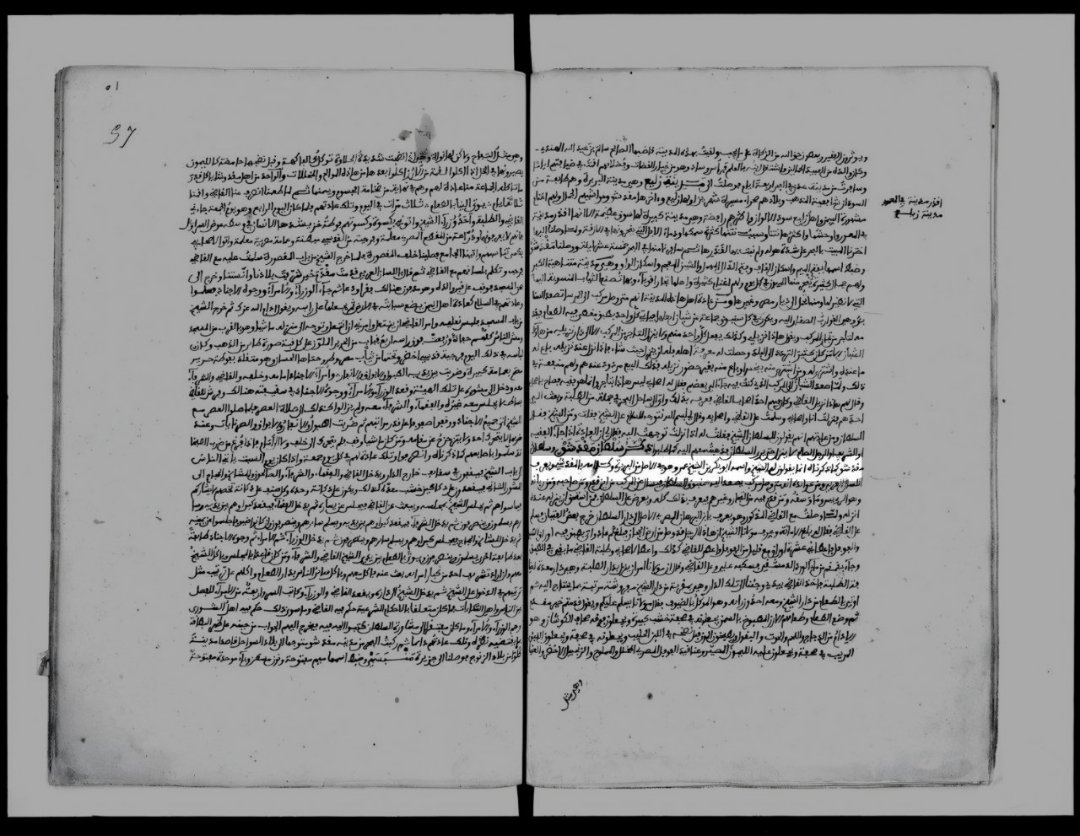 hornaristocrat's tweet image. Often ignored detail in Ibn Battuta's description of Muqdisho but very important. When describing the ruler Ibn Battuta says : 
"وكلامه بالمقدشيّ"
"and he speaks the language of Muqdisho"

Meaning the language of the city was Somali, as was its population and ruler, contrary to