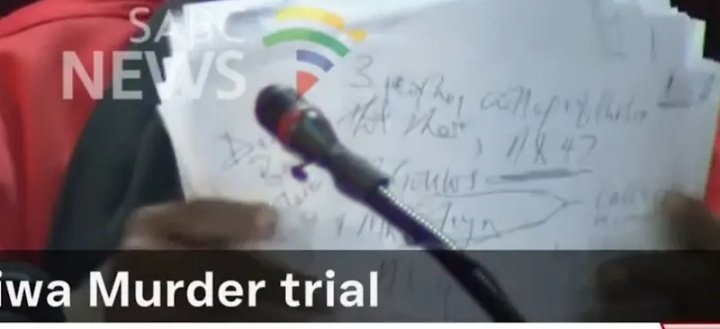 Look at Judge Ratha's notes 🤣😂
#SenzoMeyiwatrial #MadlangaCommision