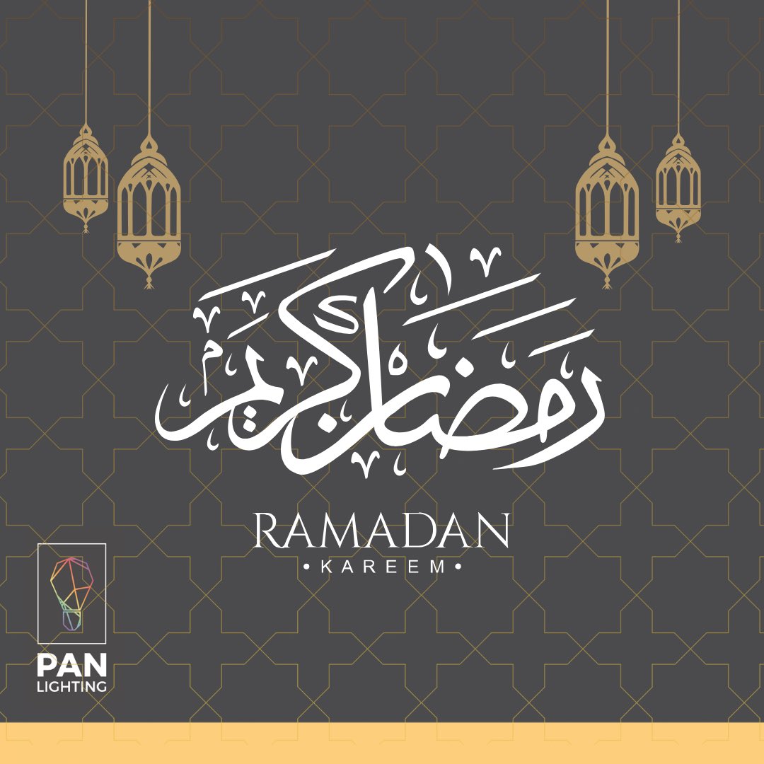 panlighting's tweet photo. نُهنّئكم بحلول #شهر_رمضان_المبارك ، نسأل الله أن يتقبل منا ومنكم صالح الأعمال 🌙 https://t.co/rHWfFnssdh