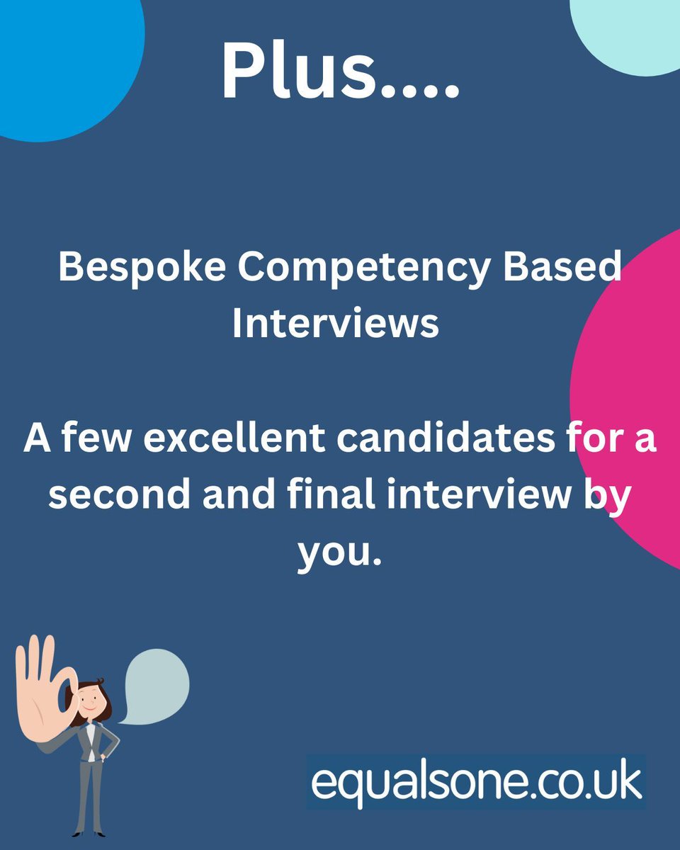 According to a recnet survey, ¾ of hiring managers have never had formal training in interviewing. So, why not put your interviews into the hands of experts? Our Gold package includes screening, communication with candidates and initial interviewing – all for just £499.