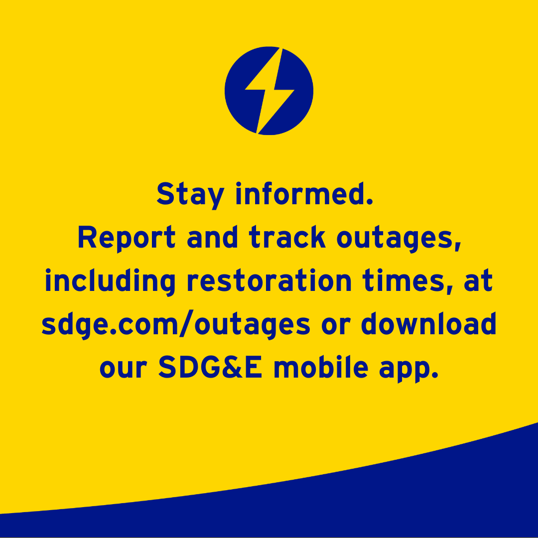 SDG&E tweet media