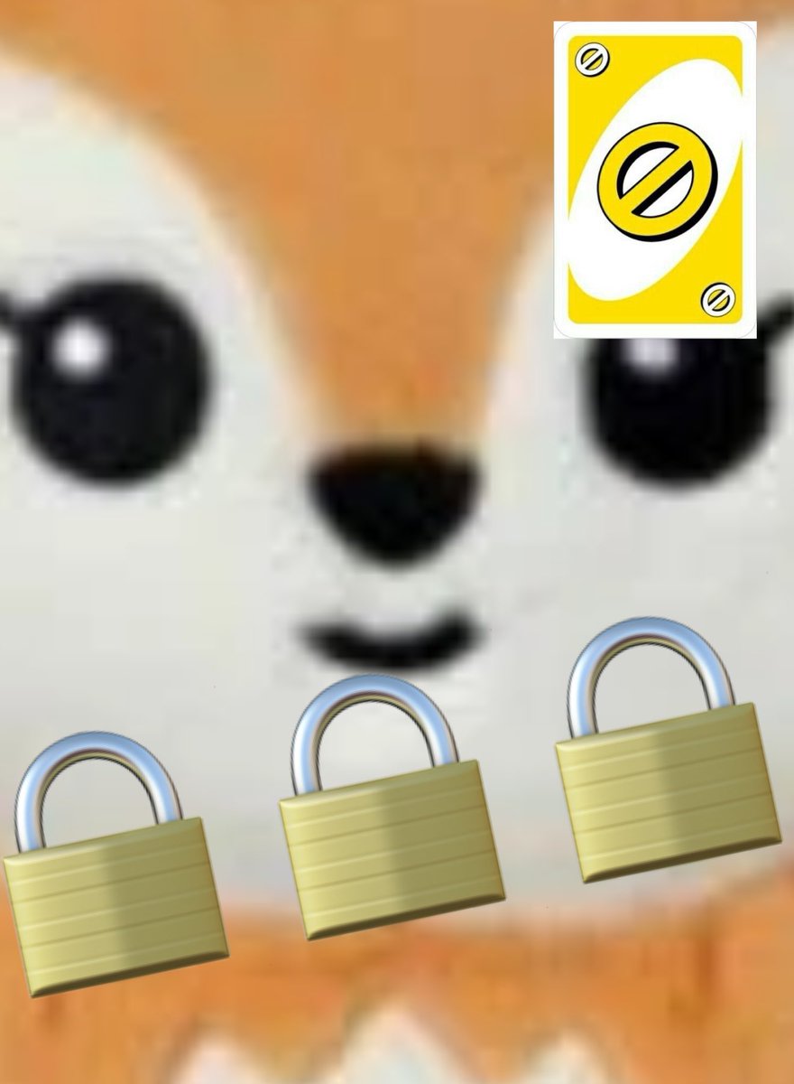 triple locked with skip turn uno card