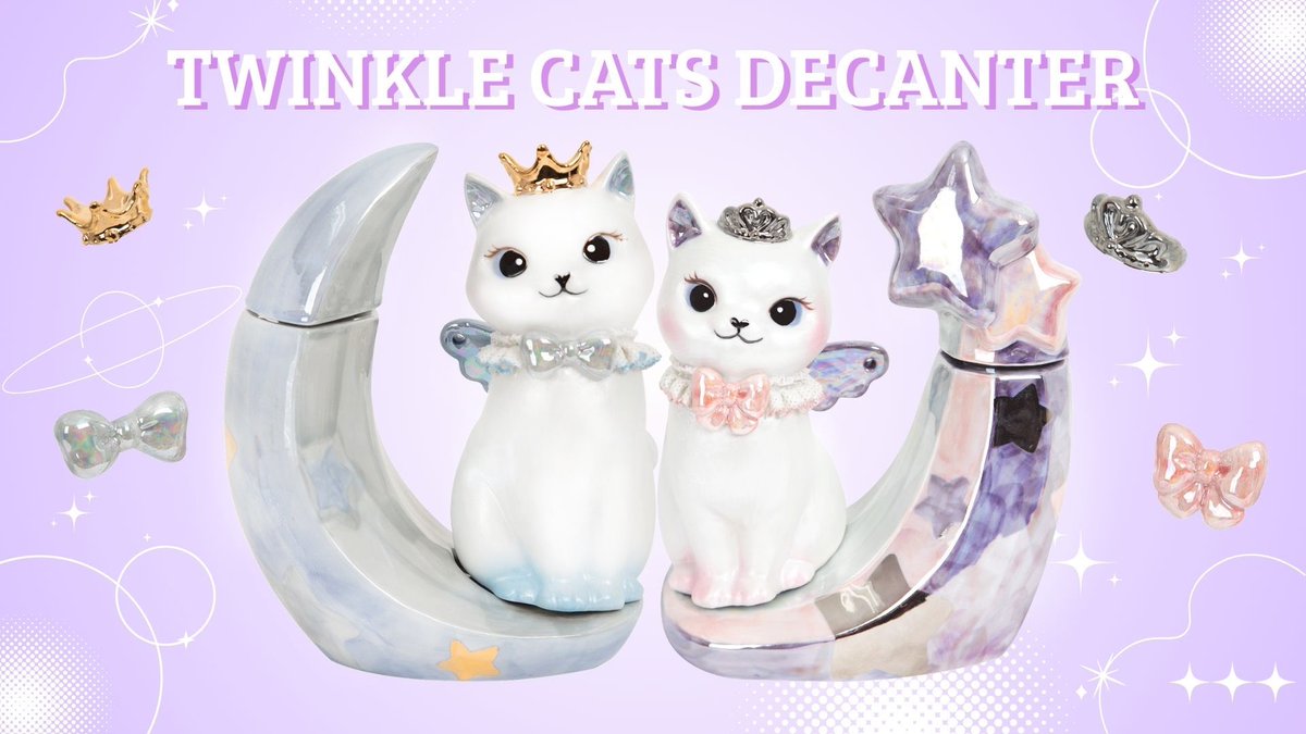 トゥインクルデキャンタシリーズ💫 (@TwinkleCats_) / Posts / X