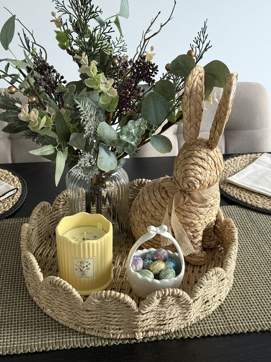 Spring vibes in the kitchen this morning 🌼