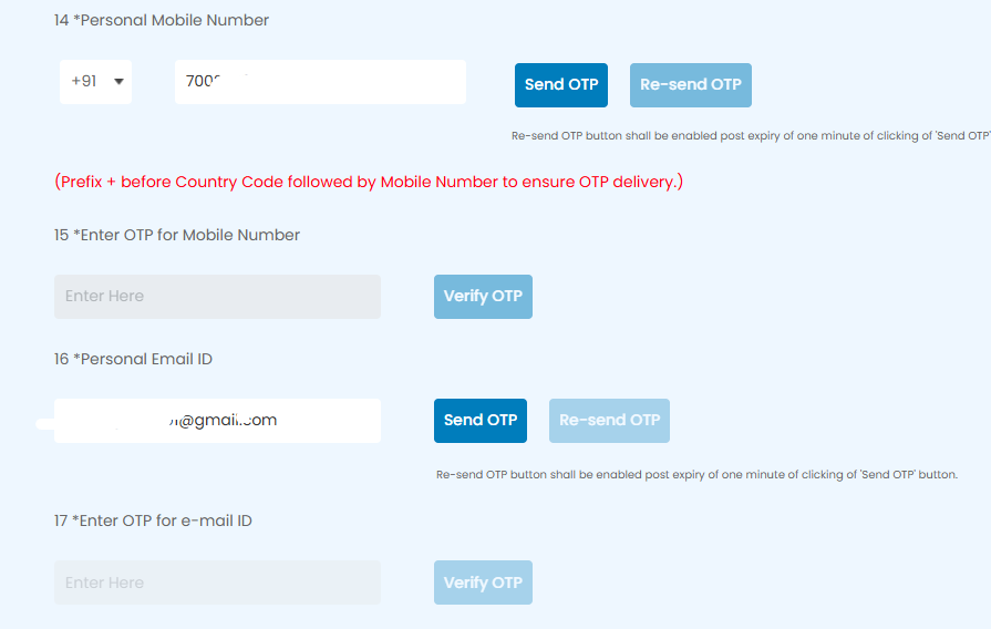 mrvinaypatel's tweet photo. @MCA21India While modifying a DIR-3 KYC form, why does the system require OTP verification every time, even when the email ID and mobile number remain unchanged? This creates unnecessary delays. Kindly review this and consider allowing OTP only when contact details are updated. https://t.co/bbSy1U6B7m