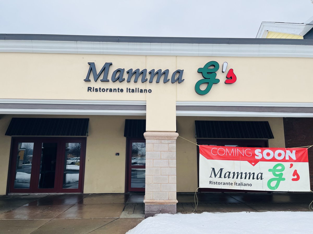OPEN TODAY! AT PITTSFORD PLAZA: MAMMA G’s

Step into their new 5,094 sq. ft. location next to Stretch Lab and enjoy Italian favorites and signature homemade pasta.

📷bit.ly/4apD9bO