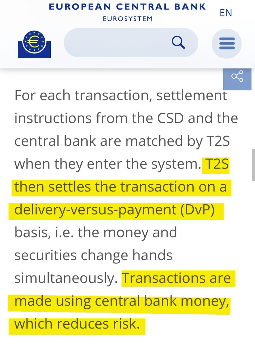 ChartNerdTA's tweet image. $XRP: You Can't Make This Up 🇪🇺 

Axiology runs on $XRP Ledger. Axiology participated in Eurosystem trials to simulate the DvP settlement of Tokenized Bonds (Diagram 1).

ECB's T2S settles transactions on a DvP basis. Axiology uses $XRP payment transaction to finalise DvP.