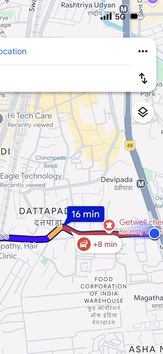 Chintan9026's tweet photo. @nitin_gadkari daily half n hour traffic from Borivali east to Borivali west coz the construction of bridge is delayed so much no one is worried for middle class people taking half n hour for just 200 m road @PiyushGoyal @aajtak @mieknathshinde https://t.co/t1mhbVXGxf