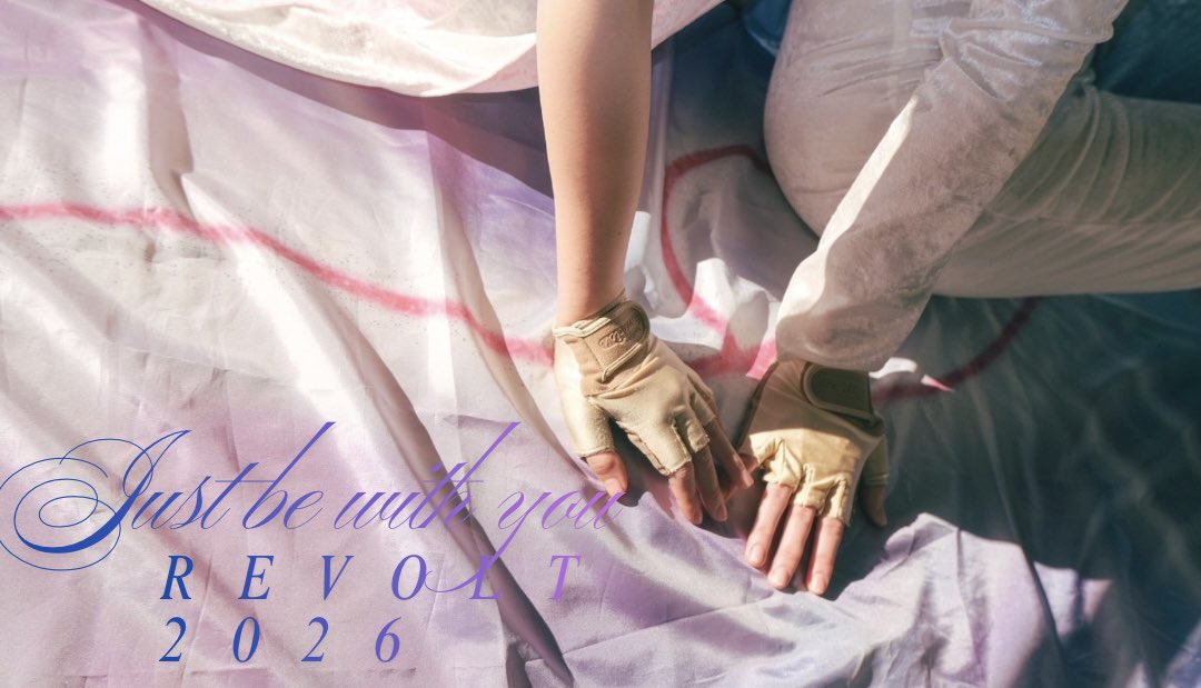 ⚡️Revolt colorguard⚡️
2026 Program
Just be with you

5年前にCGTが初の有観客で披露した大会プログラムを再アレンジします！

見学も開始してますので、
皆さんのご参加お待ちしております！