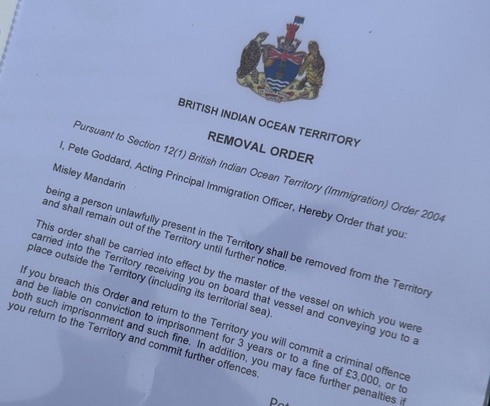 Starmer's regime is threatening Chagossians with 3 years in prison if they don't leave.

Strange how he can do that in Chagos and not in Britain?

Vile communist rat.