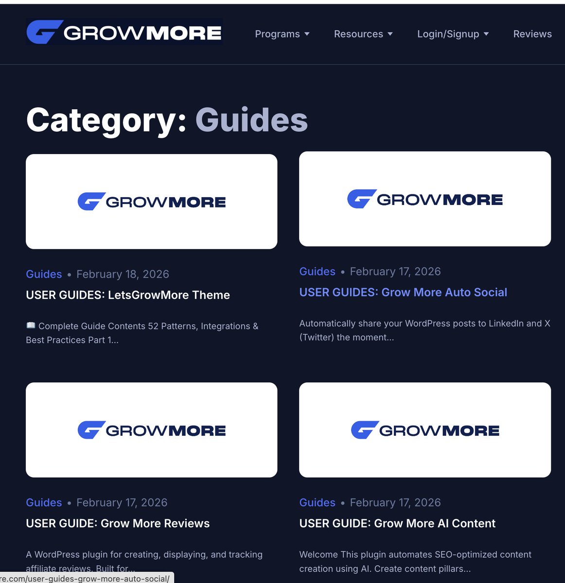User Guides for all the tools in the Downloads section.

I started the review section on the 9th or 10th of February, and I have generated a few K already.

Build your affiliate network so it's strong.

Here are the guides.  Start. I have been saying it for 1 year now.