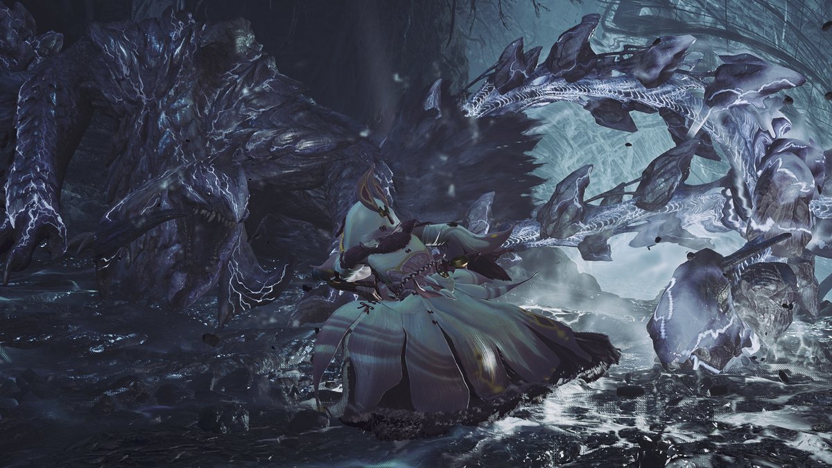 【歴戦王アルシュベルドが登場！】
常設イベントクエスト「孤独から出でし君という自由」にて、
『アルシュベルド』が強大な力を持つ“歴戦王”となって登場！

★10のクエストからは、レア度の高い鑑定護石が鑑定される確率がアップする「古びたお守り」や