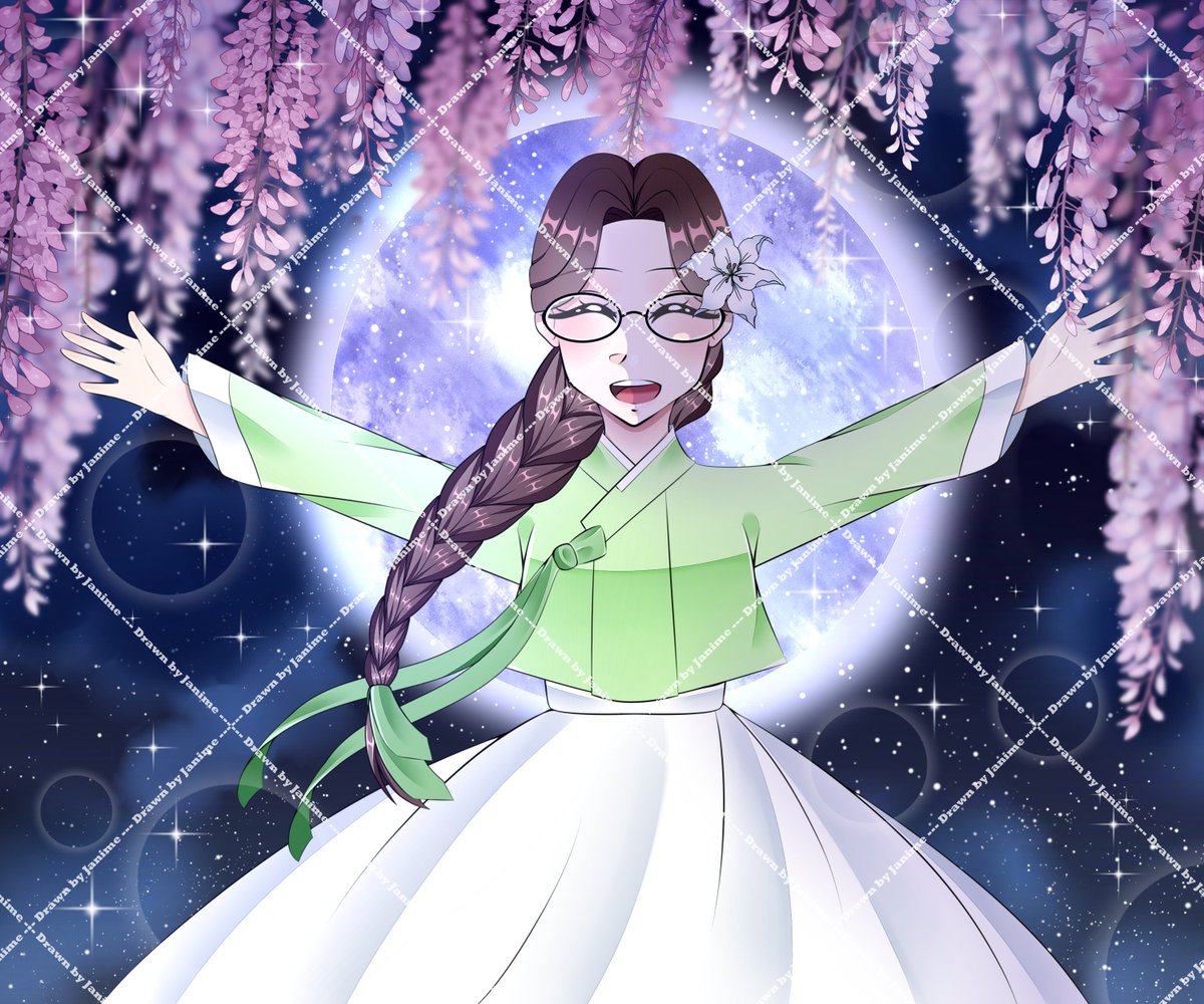 Janime_draws's tweet photo. Happy Lunar Year! Sorry this is late! I was trying to get this done as fast as I could. I tried to draw the hanbok as correctly as I could, but I apologized if I got some things wrong!

#oc #originalcharacterart #digitalart #illustration #art #ArtistOnTwitter #animeartist https://t.co/CfCmu1ocmN