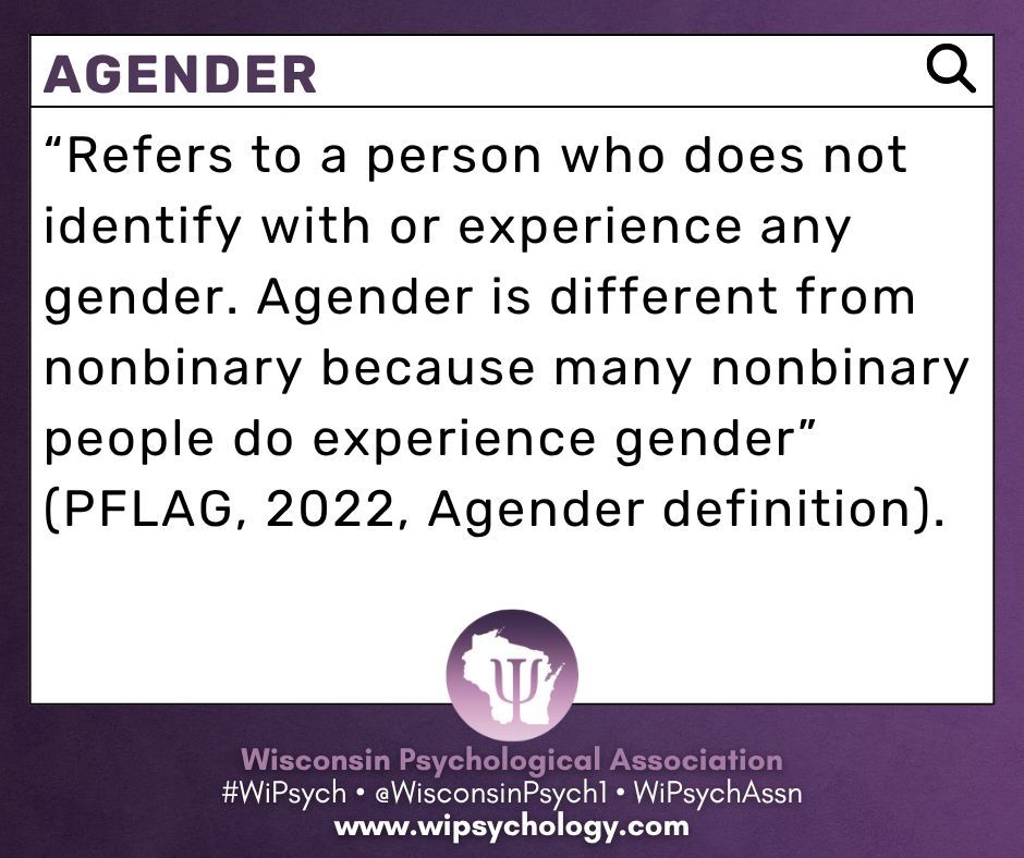 This term is drawn from the updated American Psychological Association. (2023). Inclusive language guidelines. lnkd.in/gMQ-MKH7 @apa.org #WiPsych • WiPsychAssoc • <a href="/WisconsinPsych1/">Wisconsin Psychological Association</a> • wipsychology.org