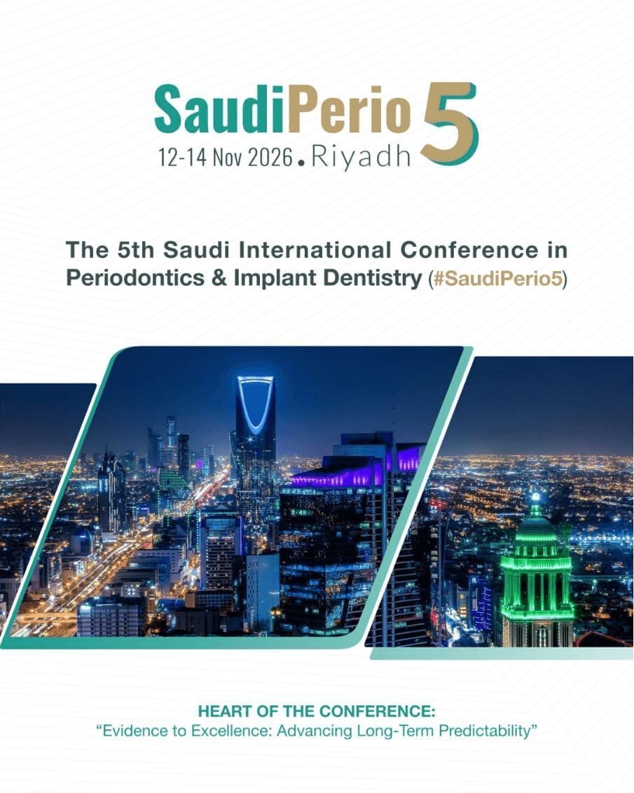 Saudi Society of Periodontology &Implant Dentistry tweet media