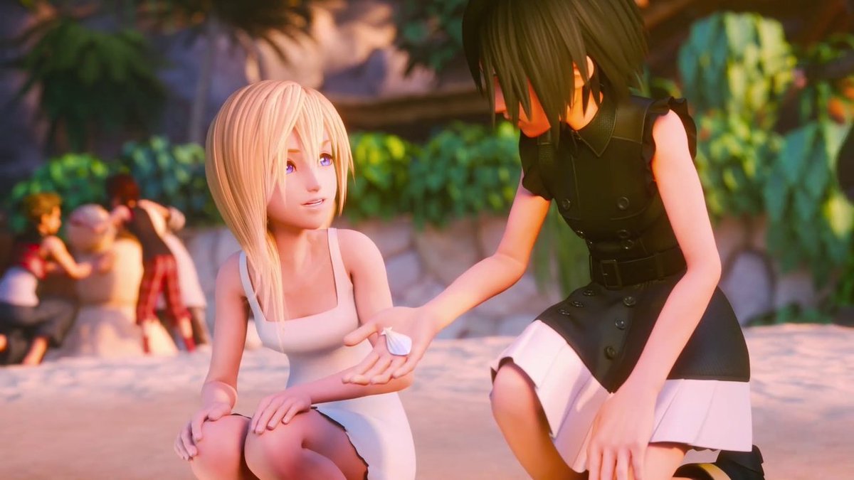KH3 is the prettiest Namine has ever looked and yet she only appears for 5 minutes