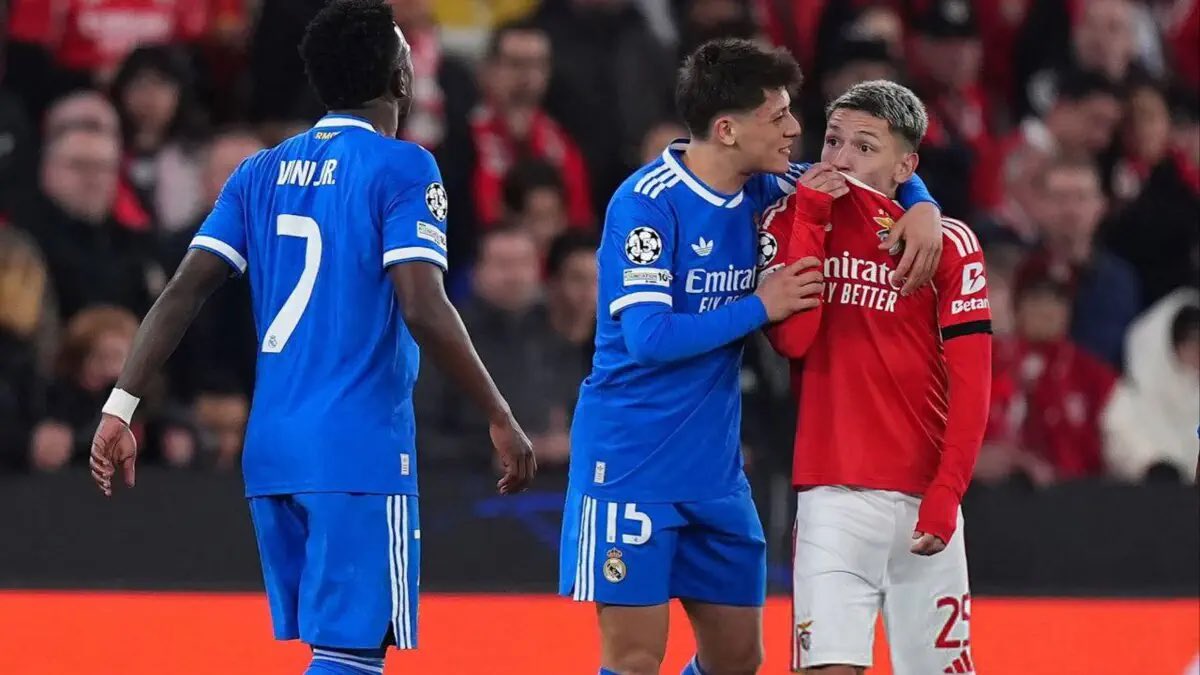 🚨 “Zero tolerance for racism from UEFA.”

UEFA has announced that it has launched an investigation into allegations of discrimination against Brazilian footballer Vinícius Júnior during the Benfica–Real Madrid match played in the UEFA Champions League round of 16 play-off stage.