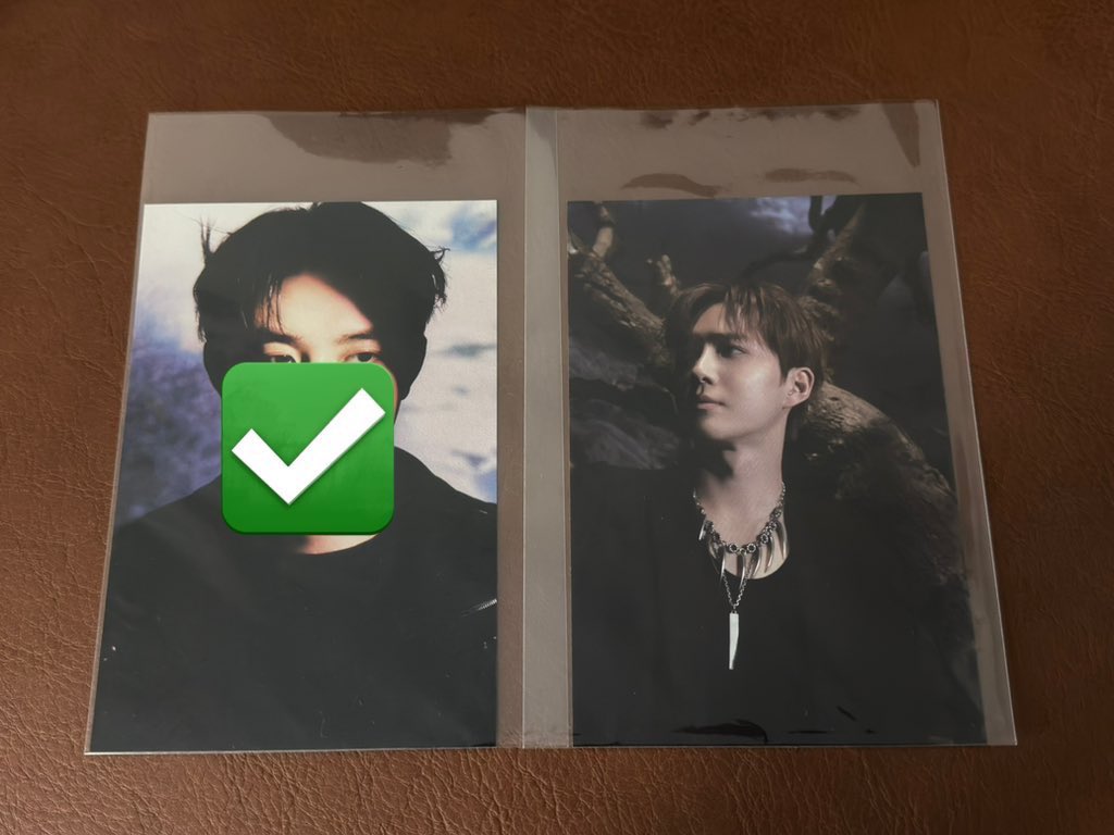 EXO REVERXE photobook トレカ 交換 【譲】 ポストカード：スホ 初回