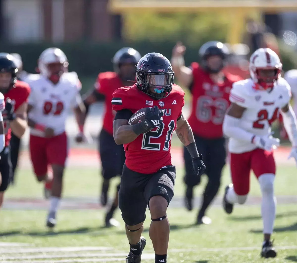 CollegeFBPortal's tweet photo. NIU RB Lazaro Rogers will enter the transfer portal @LazRogers2 🚨 https://t.co/SgL53zGO8S