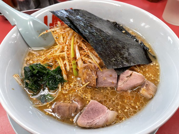 あまりにも外が寒すぎた😭俺を温めてくれるのは山岡家だけ… 